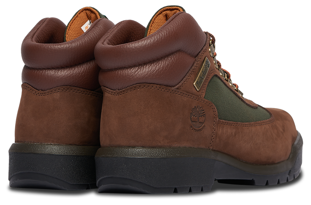 Timberland Field Boots - Men's — Brown/Green — view 3