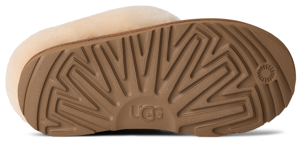 UGG Bailey Slippers - Girls' Grade School — Chestnut/Chestnut — view 5
