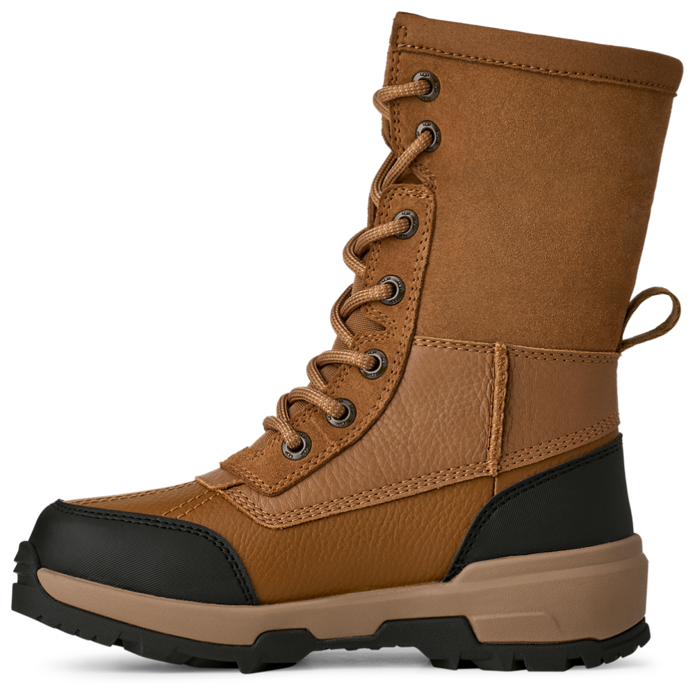 UGG Adirondack Boots - Girls' Grade School — Black/Chestnut — view 2
