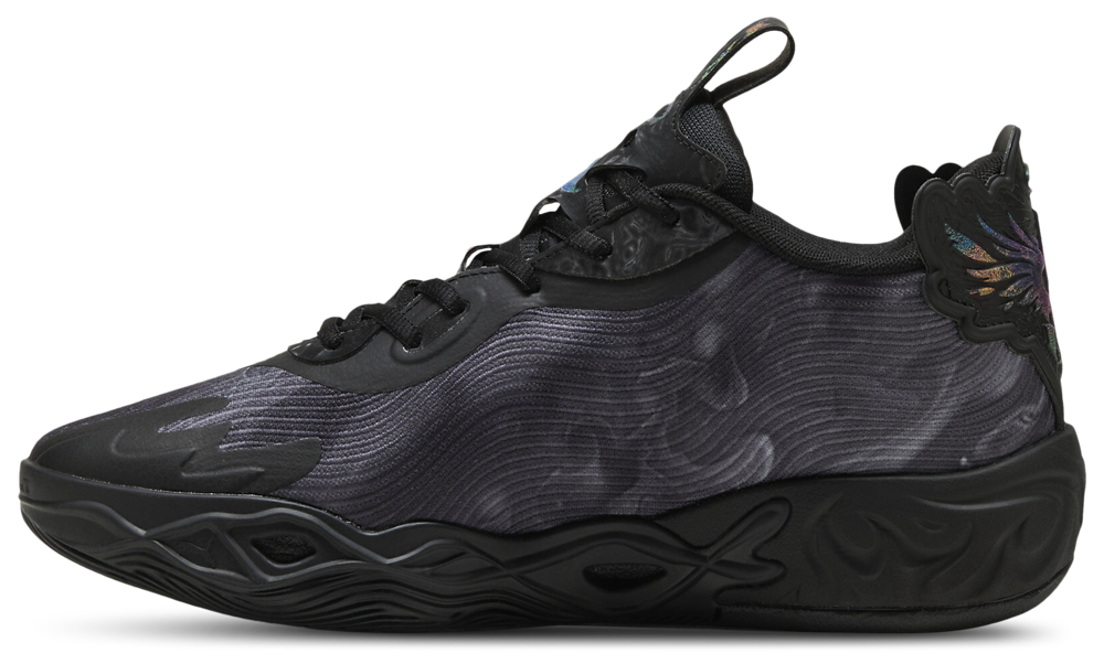 PUMA MB.04 Low - Men's — Black/Dark Amethyst — view 2