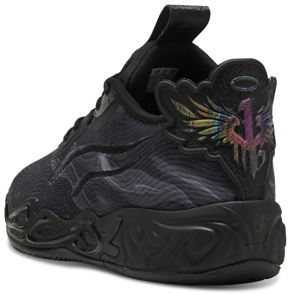PUMA MB.04 Low - Men's — Black/Dark Amethyst — view 3