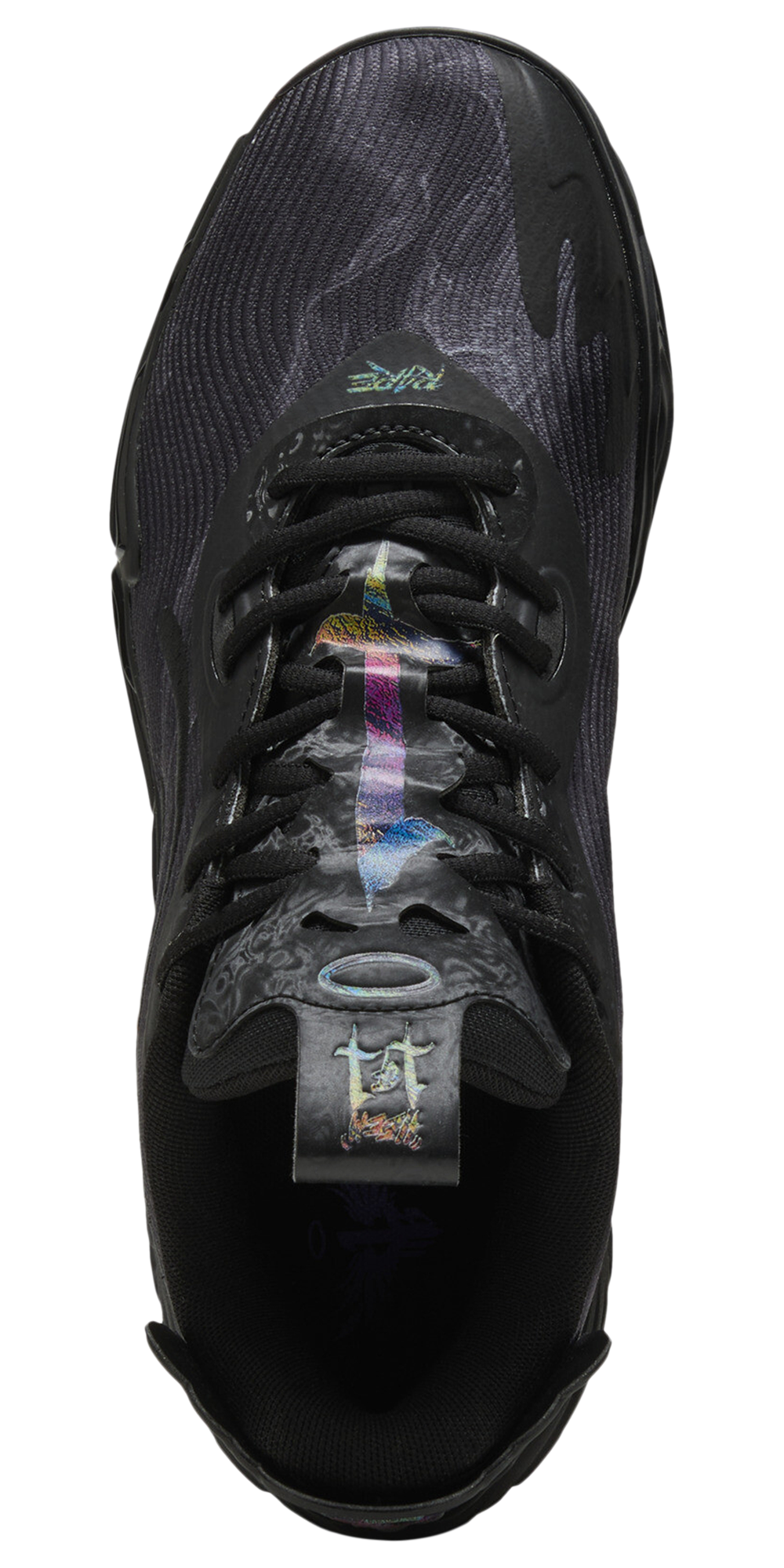 PUMA MB.04 Low - Men's — Black/Dark Amethyst — view 4