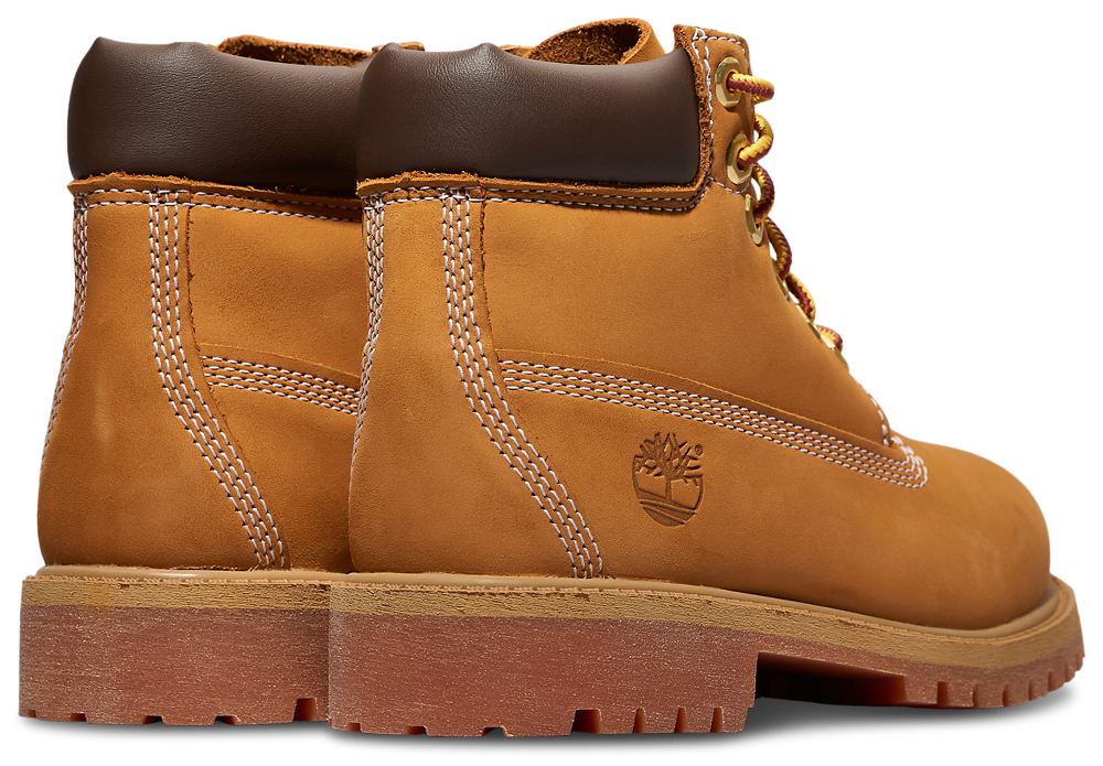 Timberland Waterproof 6" Boots - Boys' Preschool — Wheat/Wheat — view 3