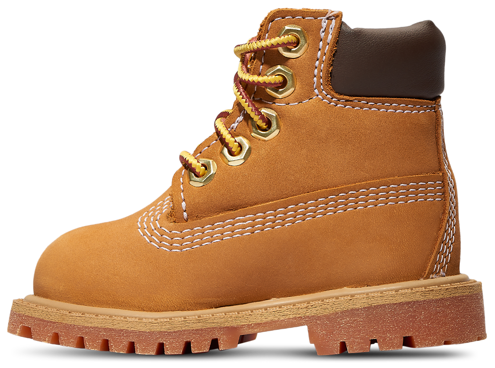 Timberland Waterproof 6" Boots - Boys' Toddler — Wheat/Wheat — view 2