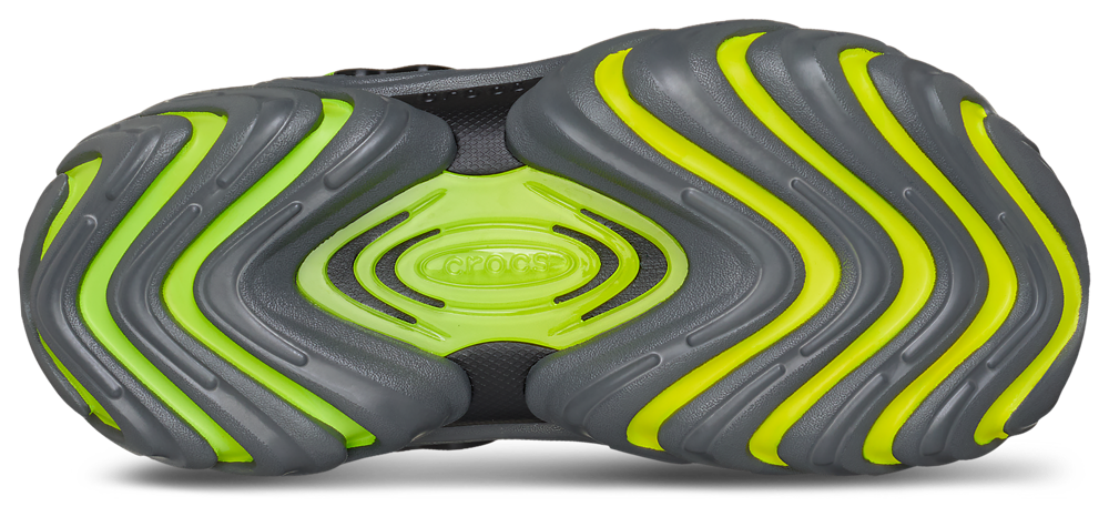 Crocs Echo II Clogs - Men's — Gray/Green Burst — view 5