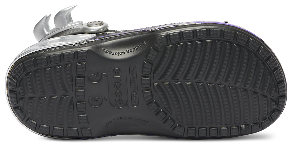 Crocs TMNT Shredder Classic Clogs - Men's — Purple/Grey/Black — view 5
