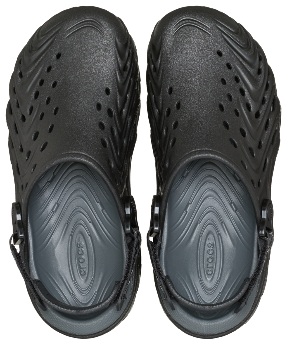 Crocs Echo II Chrome Clogs - Men's — Chrome/Black — view 4