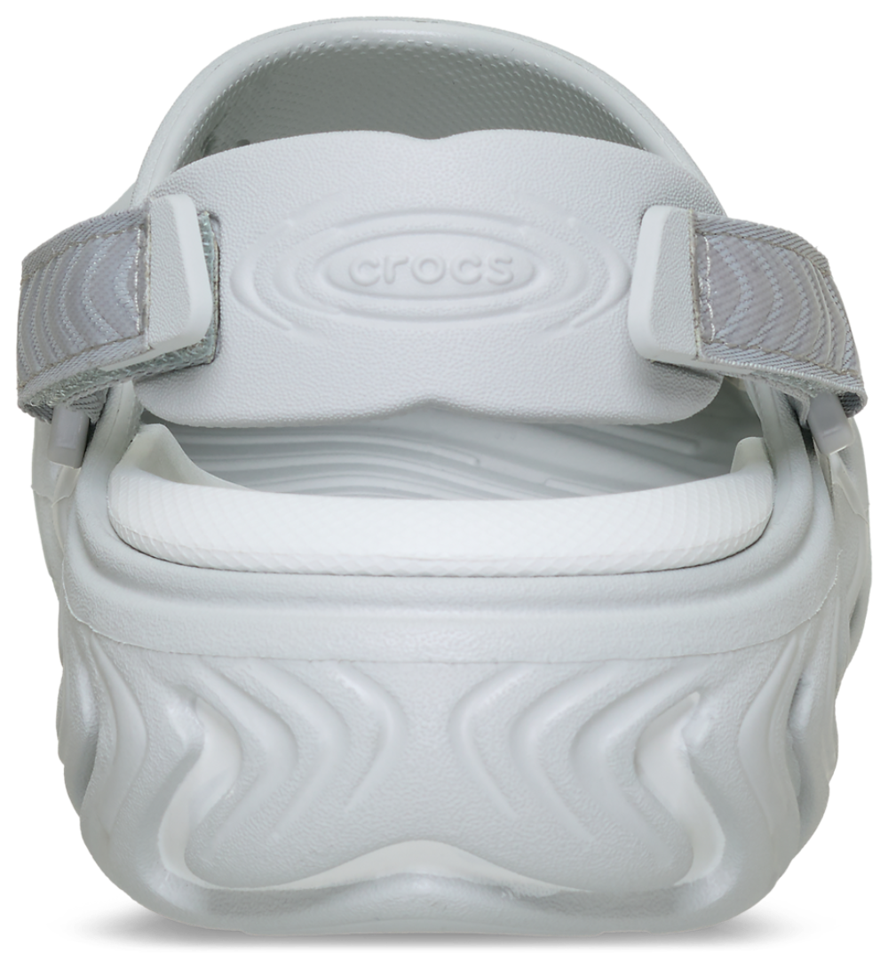 Crocs Echo II Chrome Clogs - Men's — Gray/Atmosphere Chrome — view 3