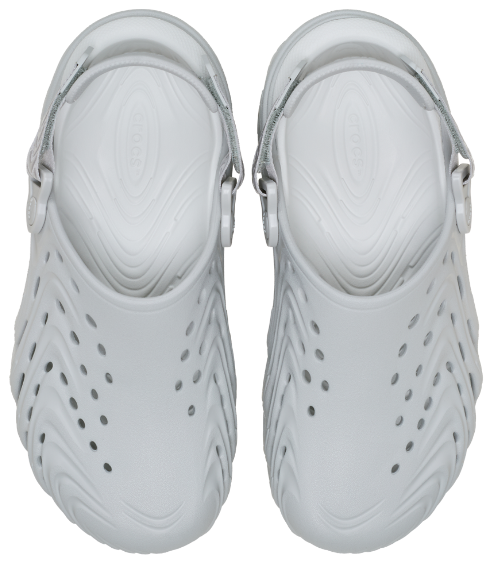 Crocs Echo II Chrome Clogs - Men's — Gray/Atmosphere Chrome — view 4
