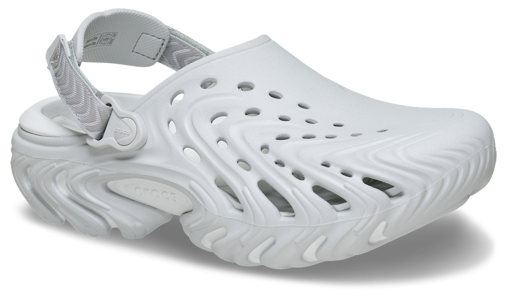 Crocs Echo II Chrome Clogs - Men's — Gray/Atmosphere Chrome — view 6