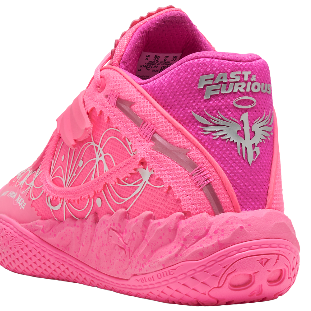 PUMA MB.05 - Men's — Pink/White — view 3