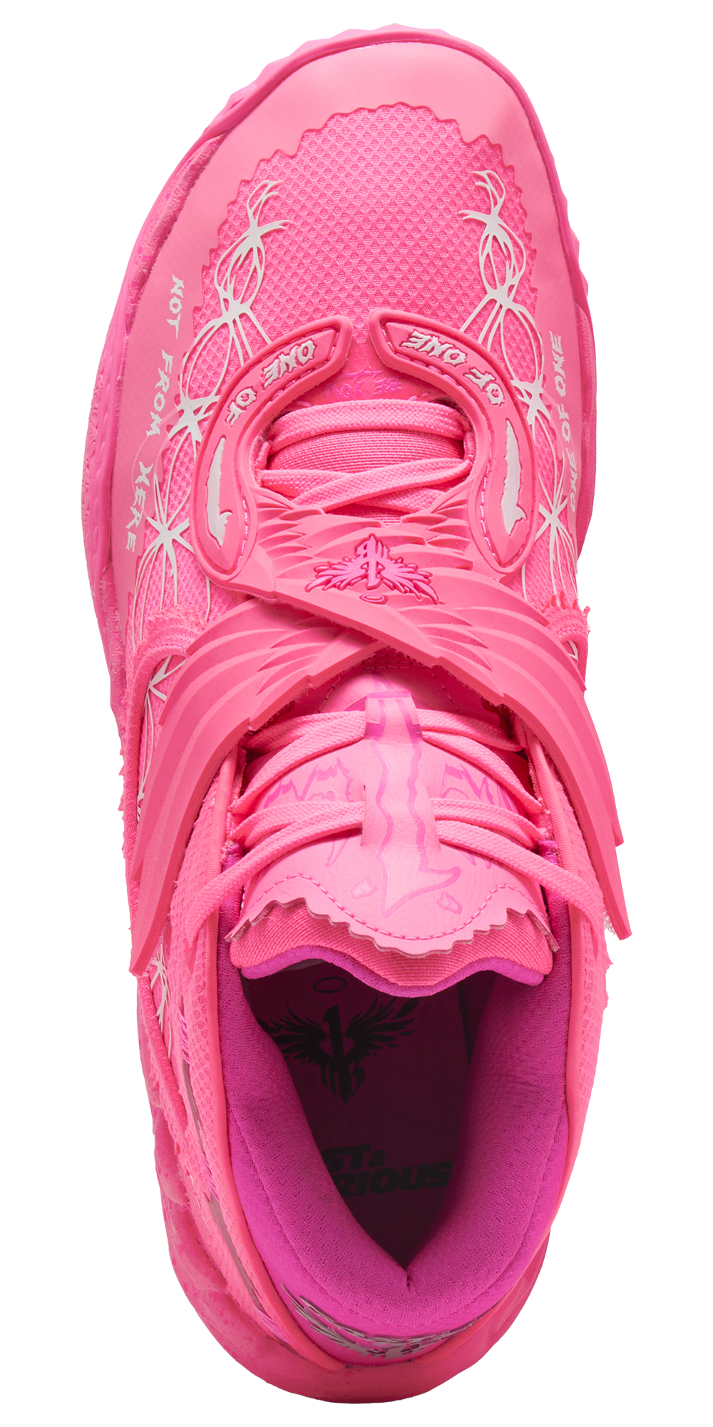PUMA MB.05 - Men's — Pink/White — view 4