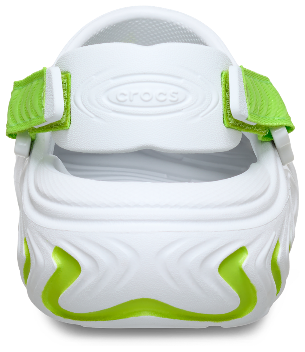 Crocs Echo II Clogs - Boys' Grade School — Grey/Moon Burst — view 3