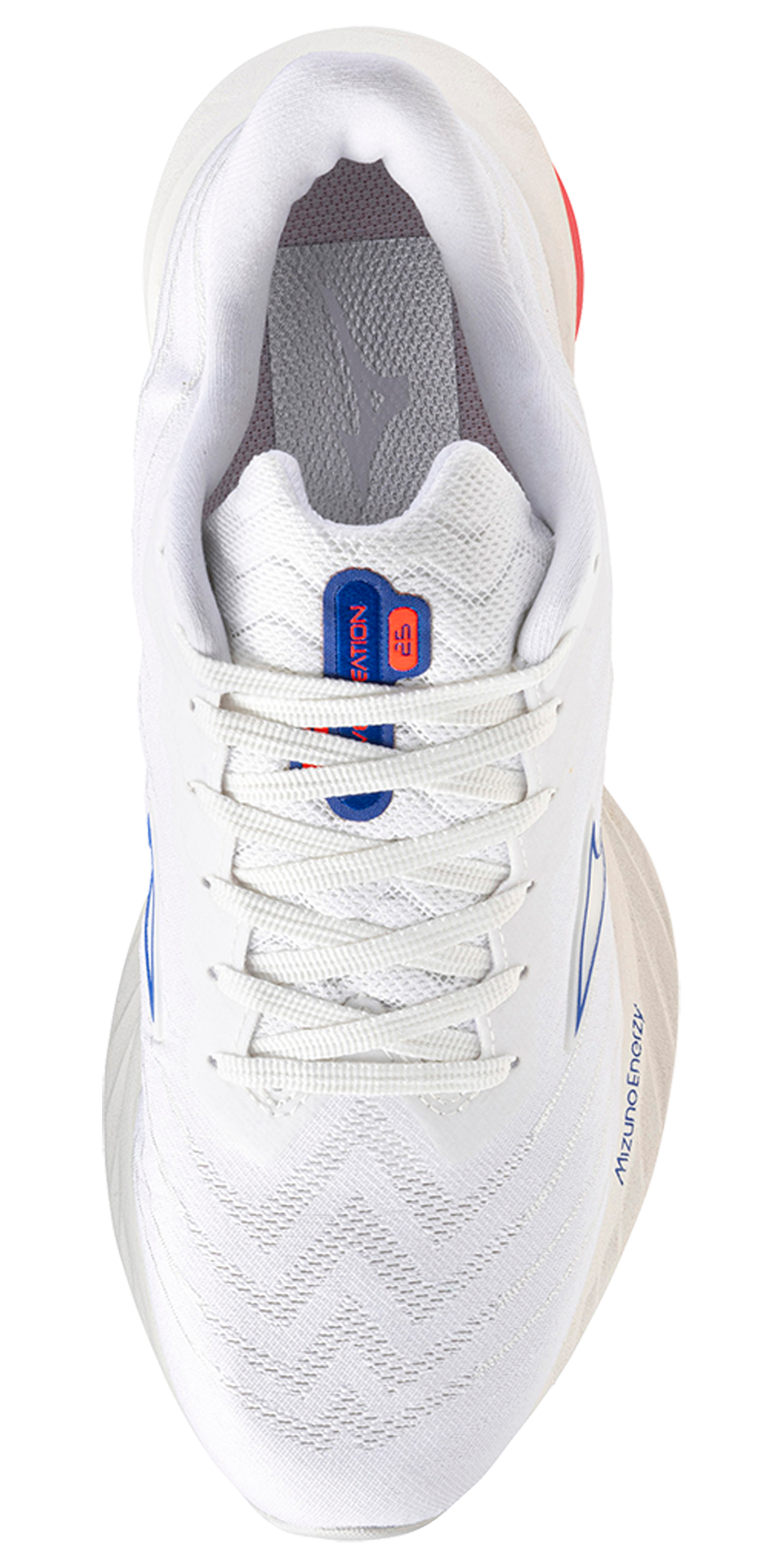 Mizuno Wave Creation 25 SSW - Women's — White/Pearl Blue — view 4