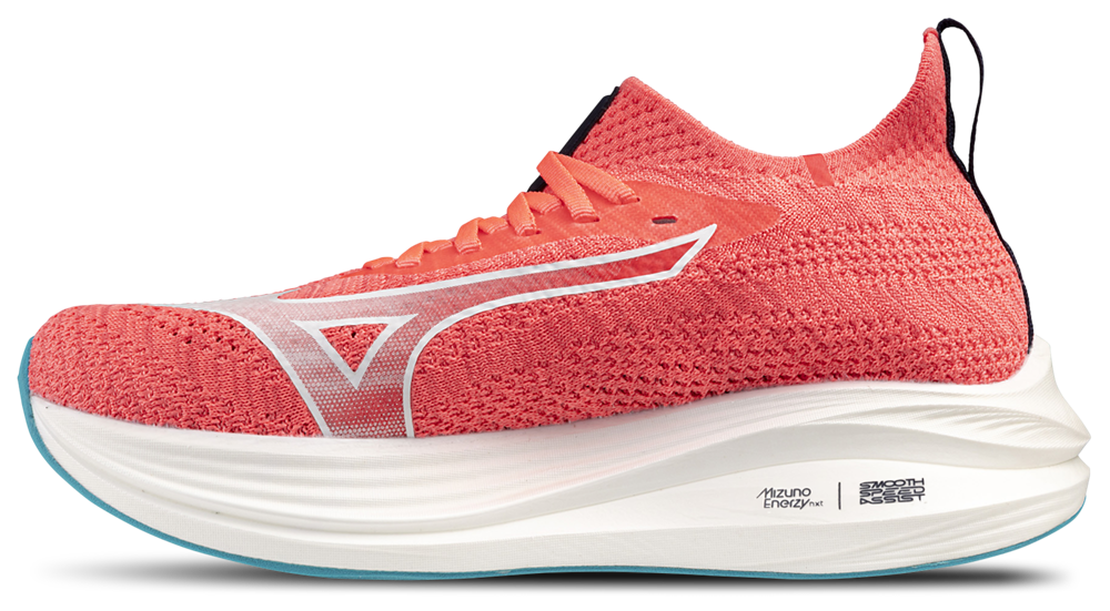 Mizuno Neo Zen - Women's — Striking Coral/White — view 2