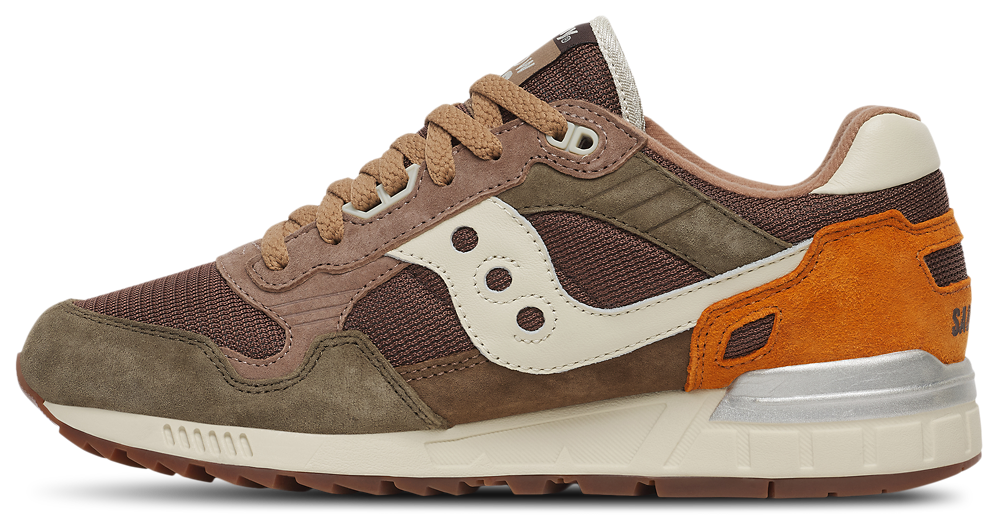 Saucony Shadow 5000 - Men's — Brown/Green/Orange — view 2
