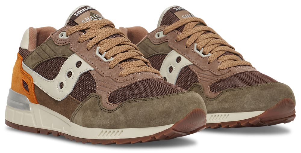 Saucony Shadow 5000 - Men's — Brown/Green/Orange — view 6