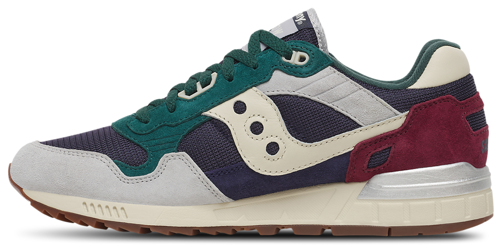 Saucony Shadow 5000 - Men's — Navy/Green/Maroon — view 2