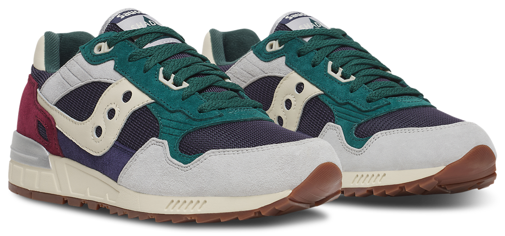 Saucony Shadow 5000 - Men's — Navy/Green/Maroon — view 6