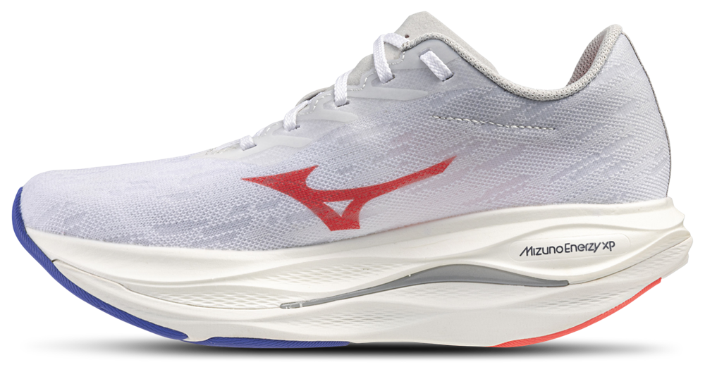 Mizuno Wave Rebellion Flash 2 - Women's — White/Striking Coral — view 2