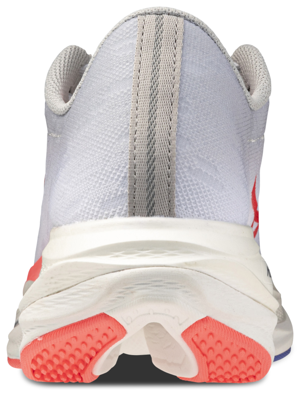 Mizuno Wave Rebellion Flash 2 - Women's — White/Striking Coral — view 3