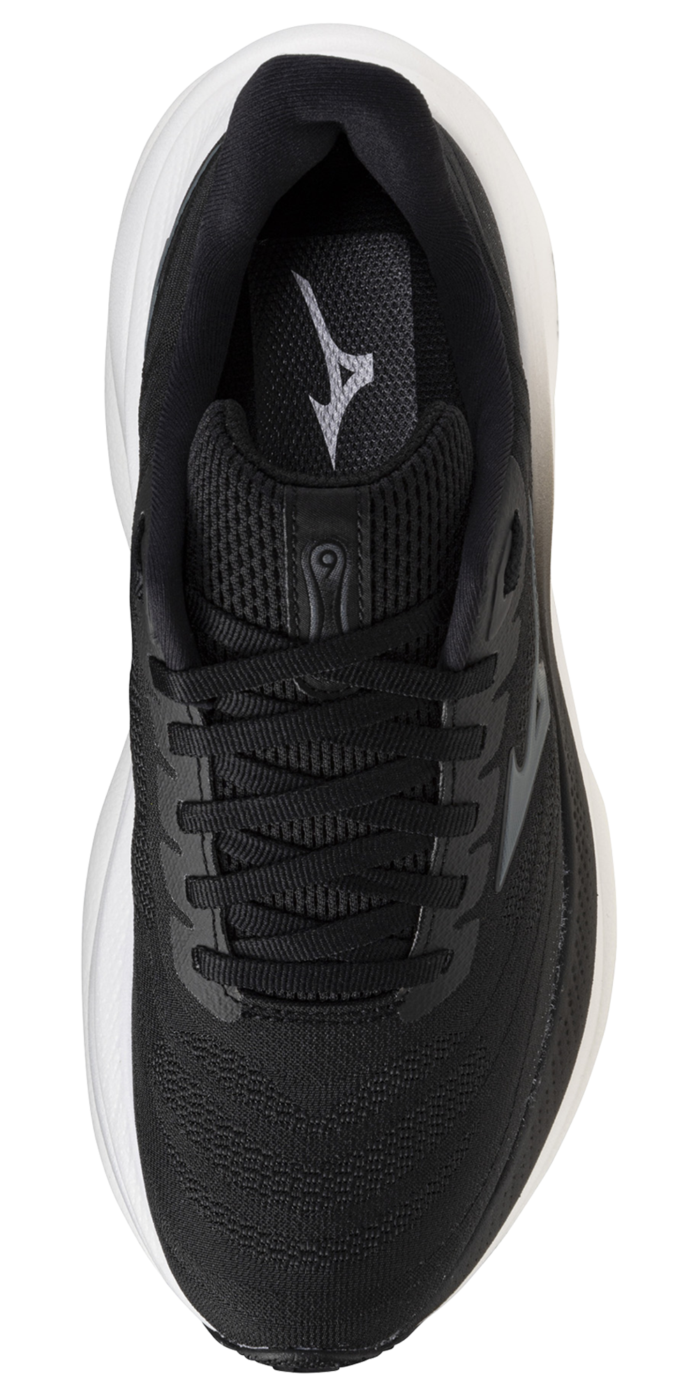 Mizuno Wave Sky 9 Wide - Women's — Black/Metallic Grey — view 3