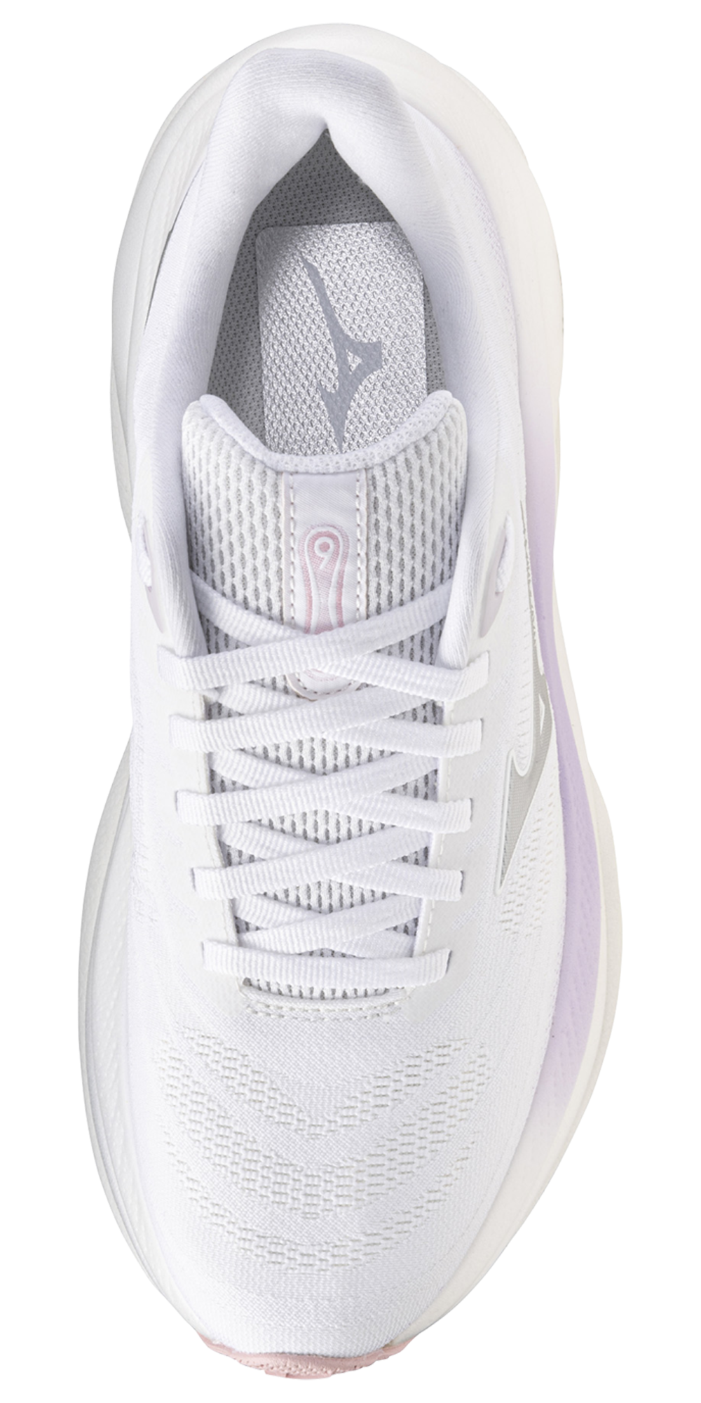 Mizuno Wave Sky 9 Wide - Women's — White/Silver — view 4