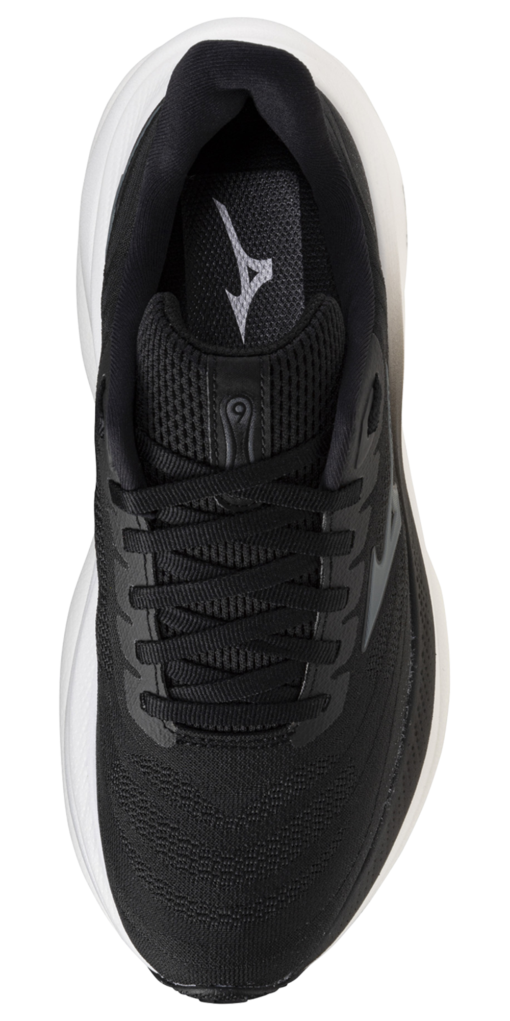 Mizuno Wave Sky 9 Wide - Women's — Black/Metallic Grey — view 4