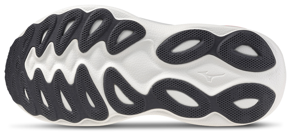 Mizuno Wave Sky 9 Wide - Women's — Odyssey Grey/Striking Coral — view 5