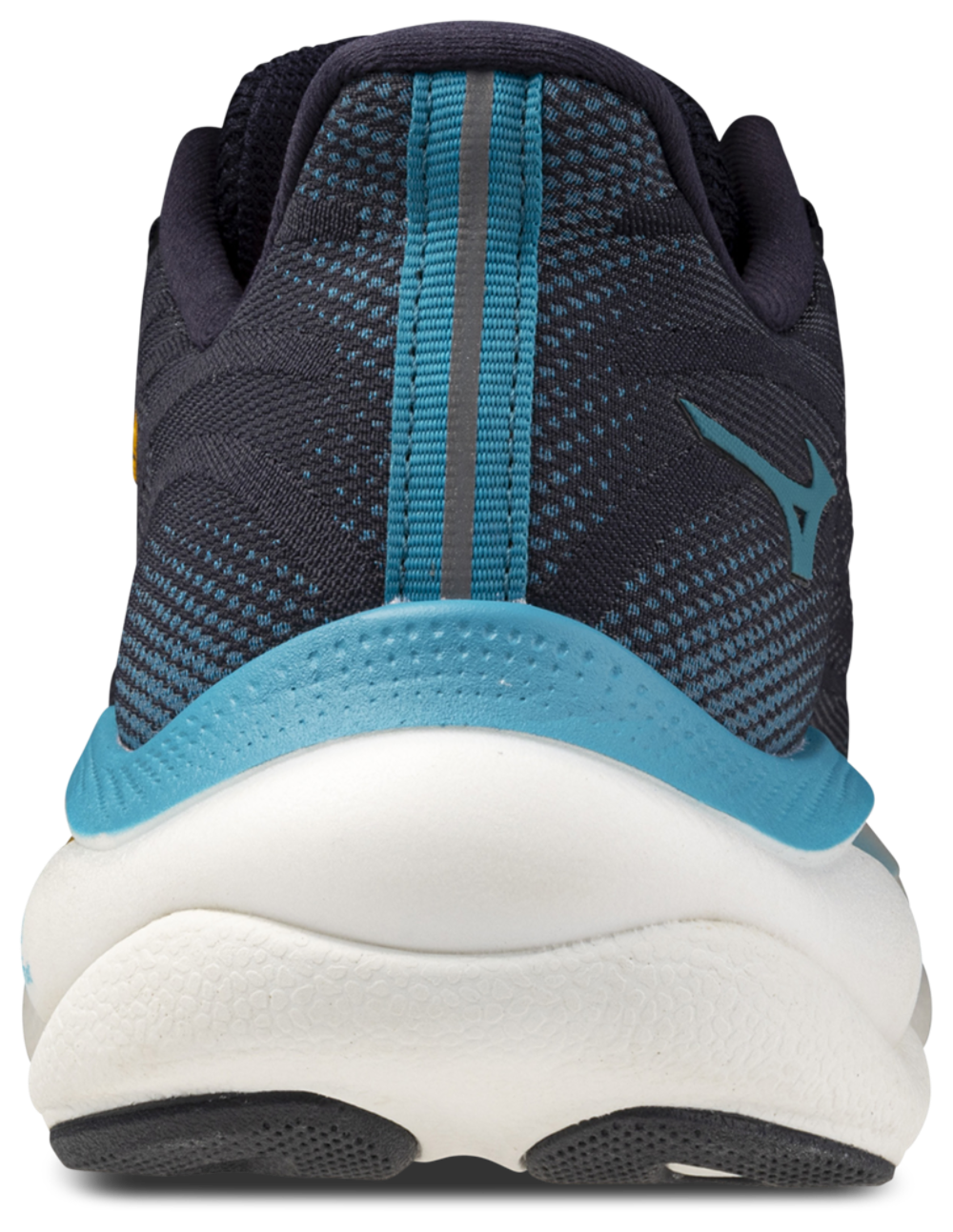 Mizuno Wave Sky 9 - Men's — Baritone Blue/Citrus — view 3