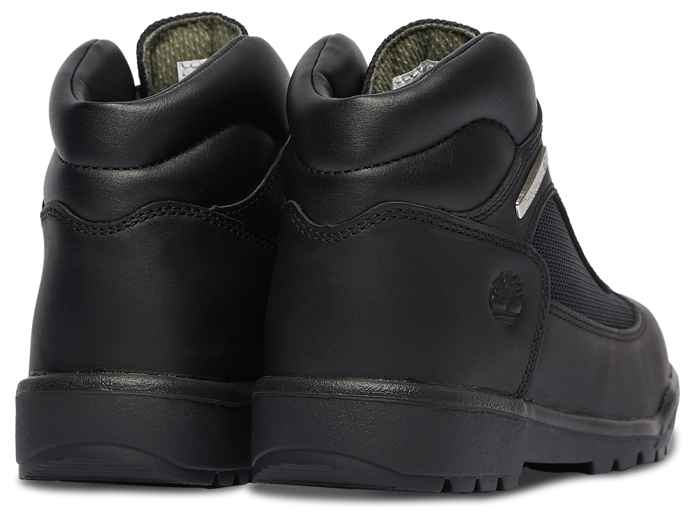 Timberland Chukka Field Boots - Boys' Grade School — Black/Black — view 3