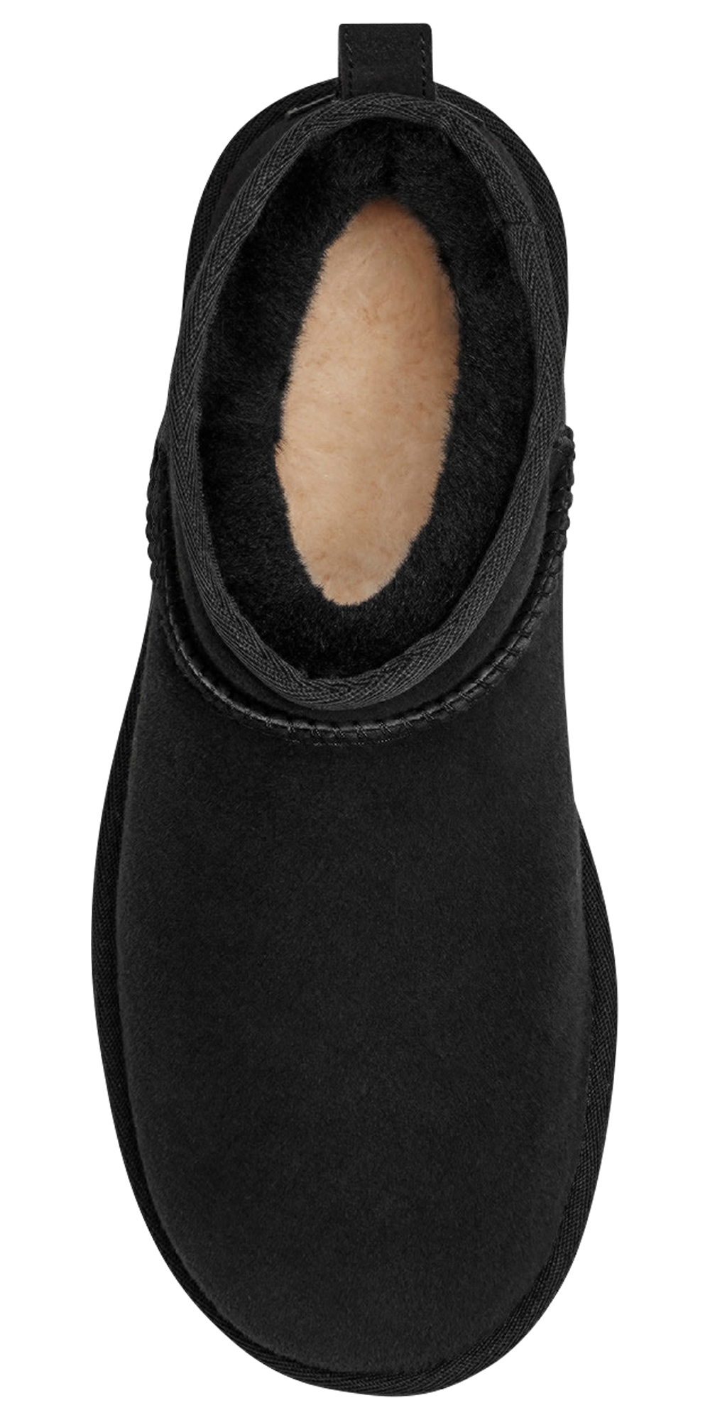 UGG Classic Ultra Mini - Women's — Black/Black — view 4