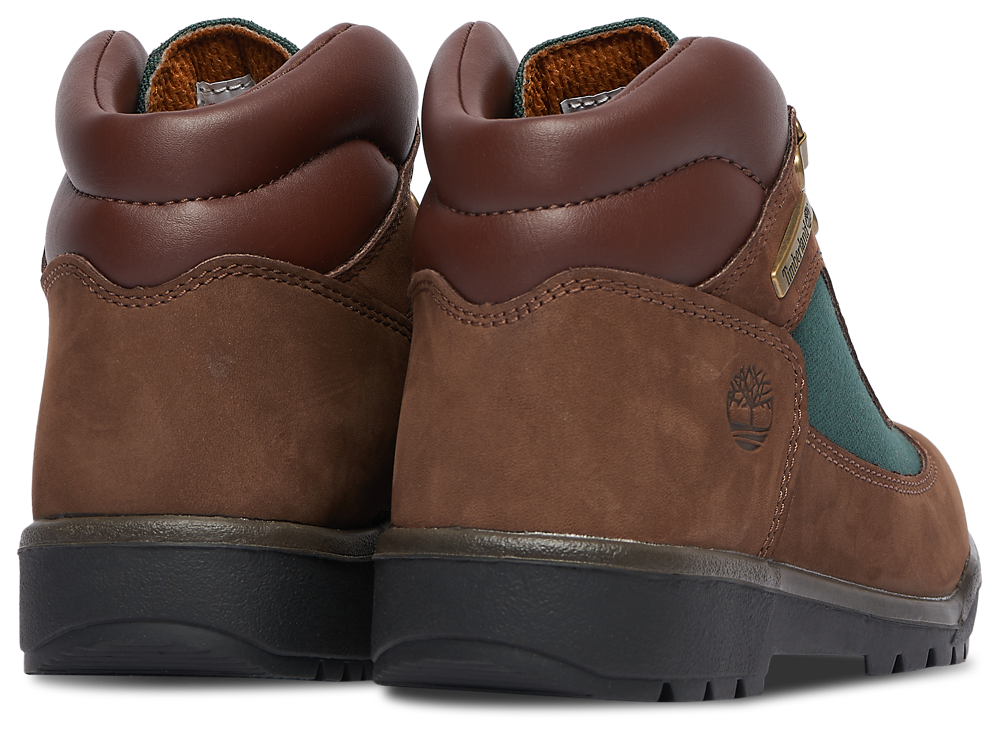 Timberland Chukka Field Boots - Boys' Grade School — Green/Brown — view 3
