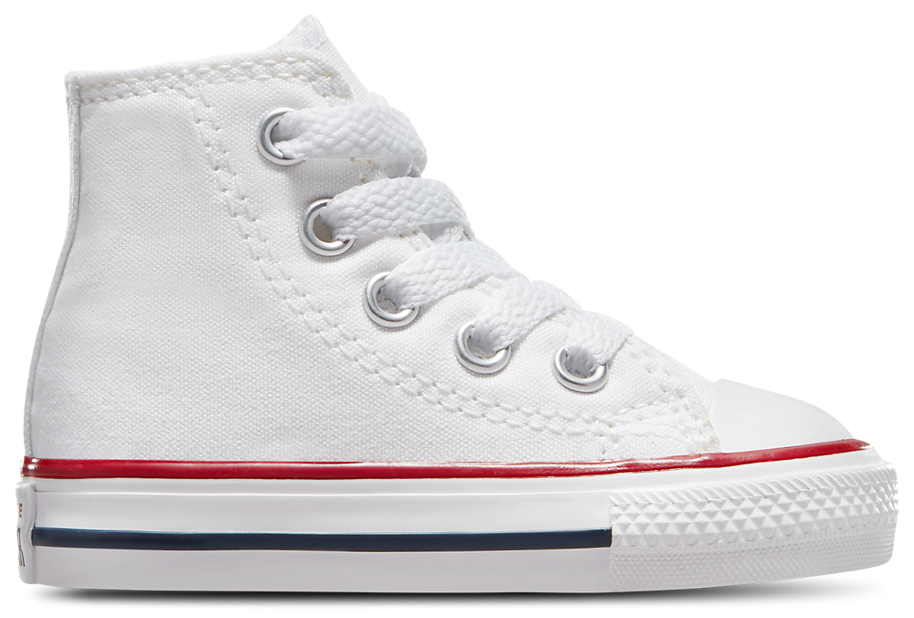 Converse All Star High Top - Boys' Toddler — White/Optical White — view 4