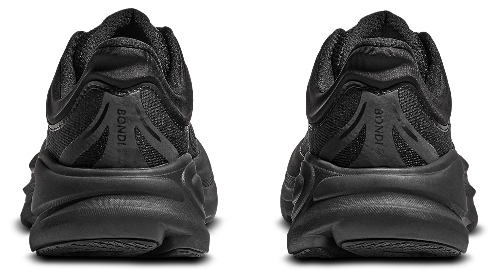 HOKA Bondi 9 - Men's — Black/Black — view 3