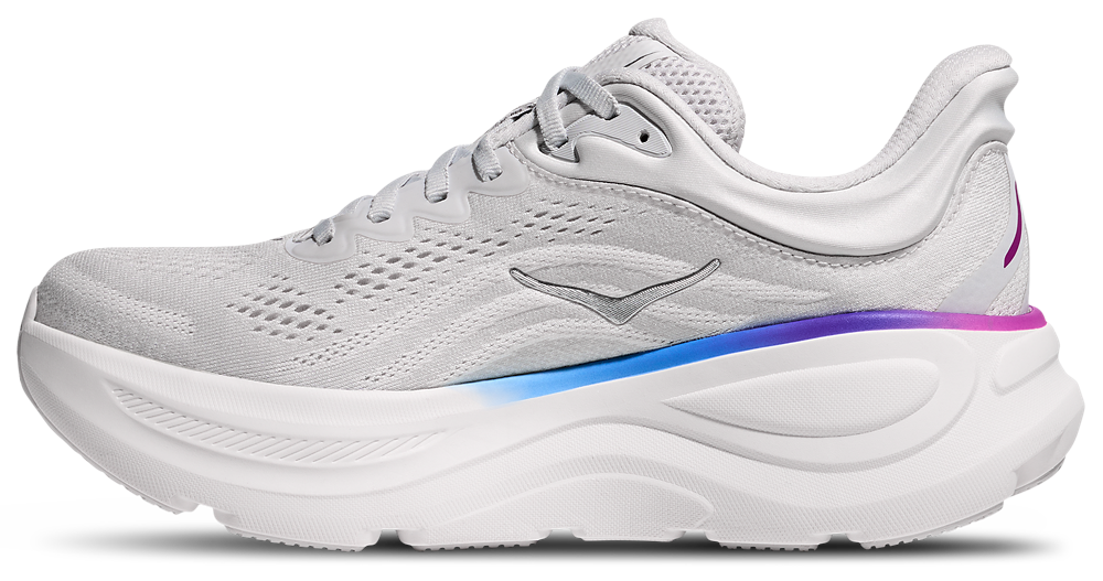 HOKA Bondi 9 - Women's — Cosmic Grey/White — view 2