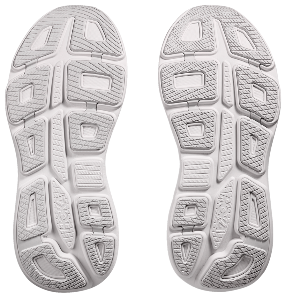 HOKA Bondi 9 - Women's — Cosmic Grey/White — view 5