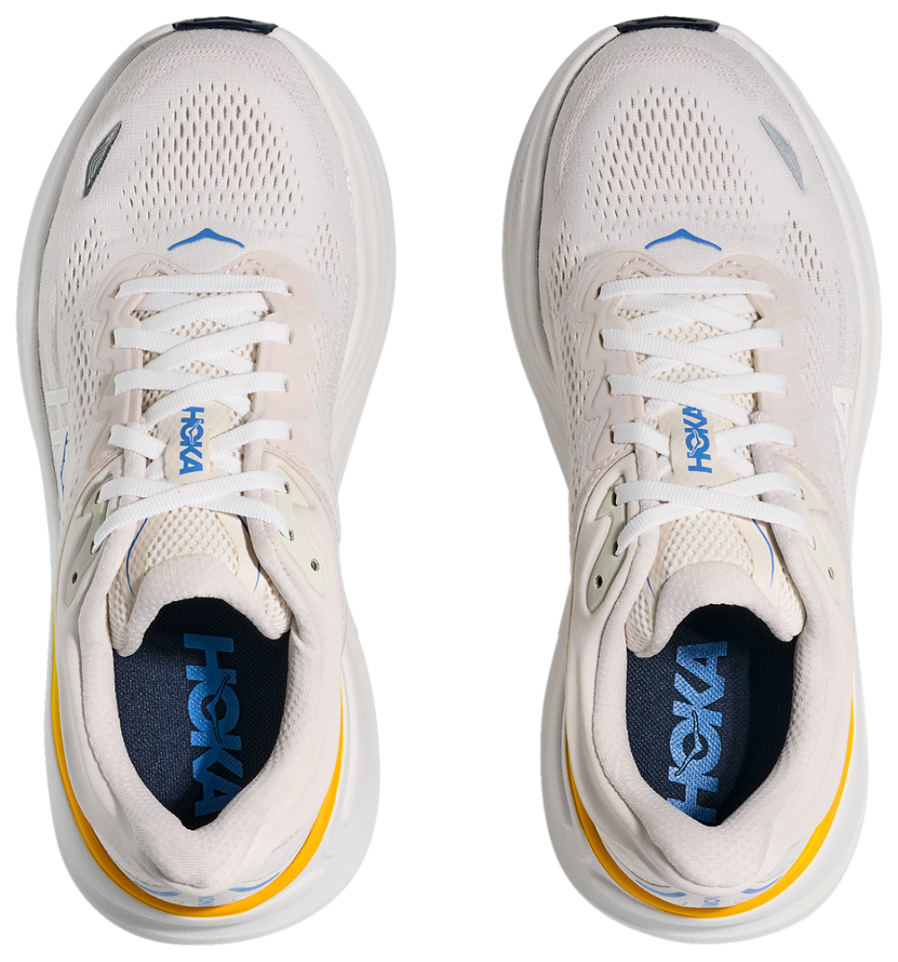 HOKA Bondi 9 - Women's — White/Grout — view 4