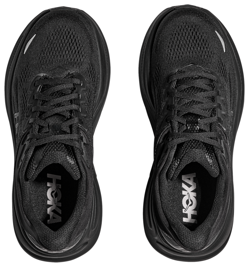 HOKA Bondi 9 - Men's — Black/Black — view 4