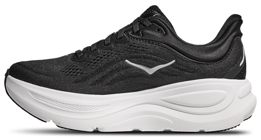 HOKA Bondi 9 - Men's — White/Black — view 2