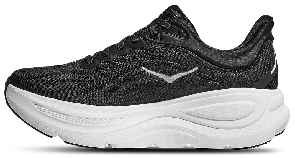 HOKA Bondi 9 - Women's — White/Black — view 2