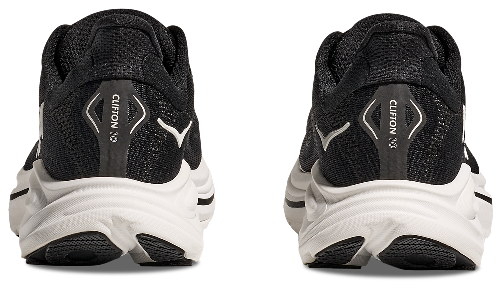 HOKA Clifton 10 - Men's — White/Black — view 3