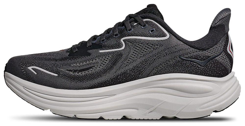 HOKA Clifton 10 - Men's — Carbon Black/Satellite Grey — view 2