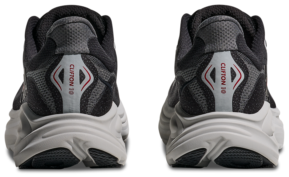 HOKA Clifton 10 - Men's — Carbon Black/Satellite Grey — view 3