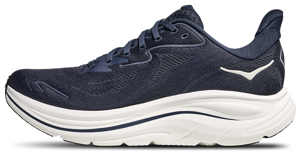 HOKA Clifton 10 - Men's — White/Navy — view 2