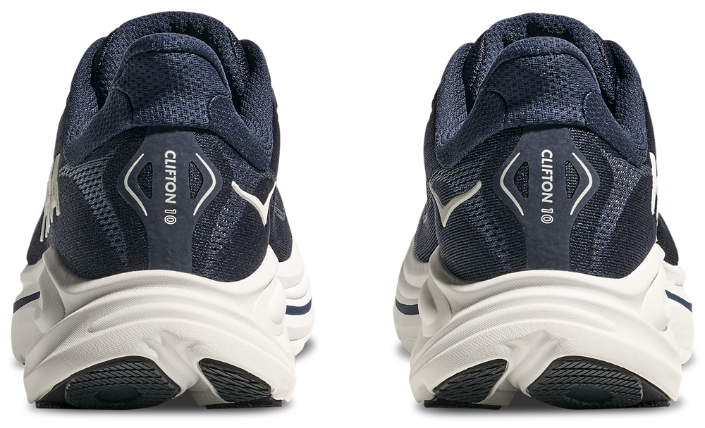 HOKA Clifton 10 - Men's — White/Navy — view 3