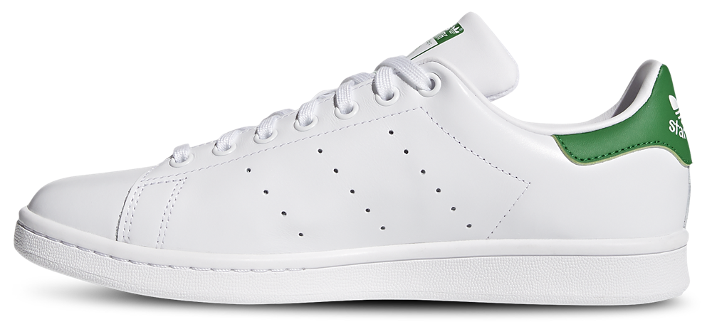 adidas Originals Stan Smith - Men's — Running White/Green/White — view 2