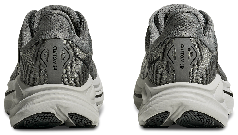HOKA Clifton 10 - Men's — Galactic Grey/Asteroid — view 3