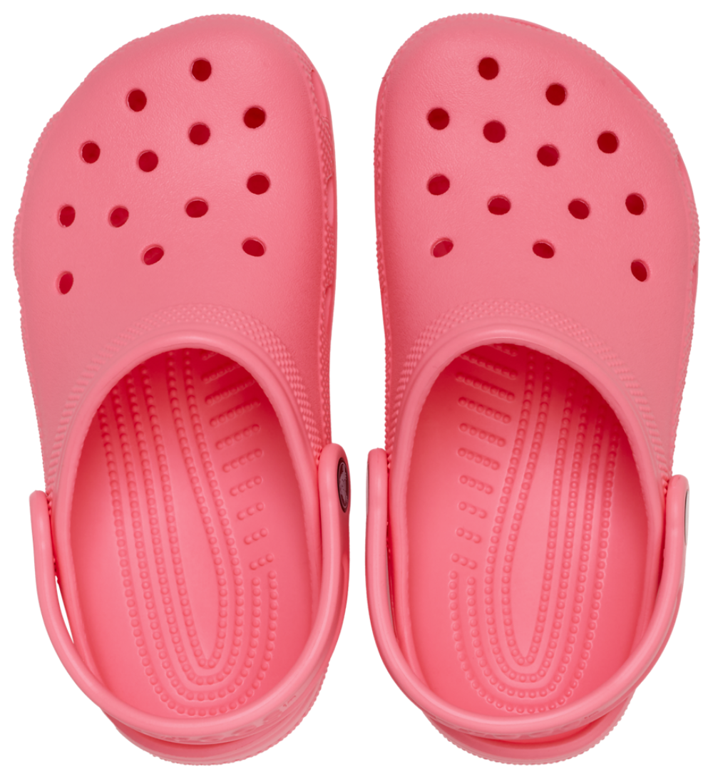 Crocs Classic Clogs - Girls' Grade School — Guava — view 3