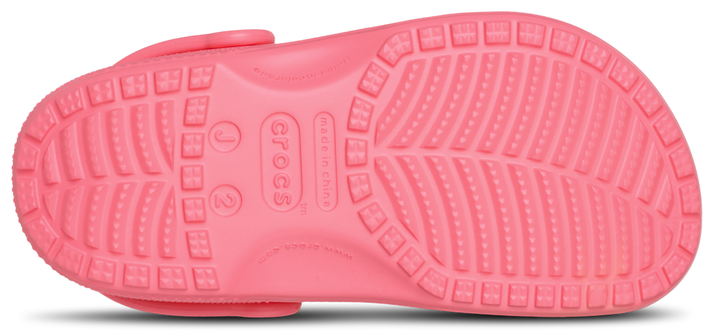Crocs Classic Clogs - Girls' Grade School — Guava — view 4
